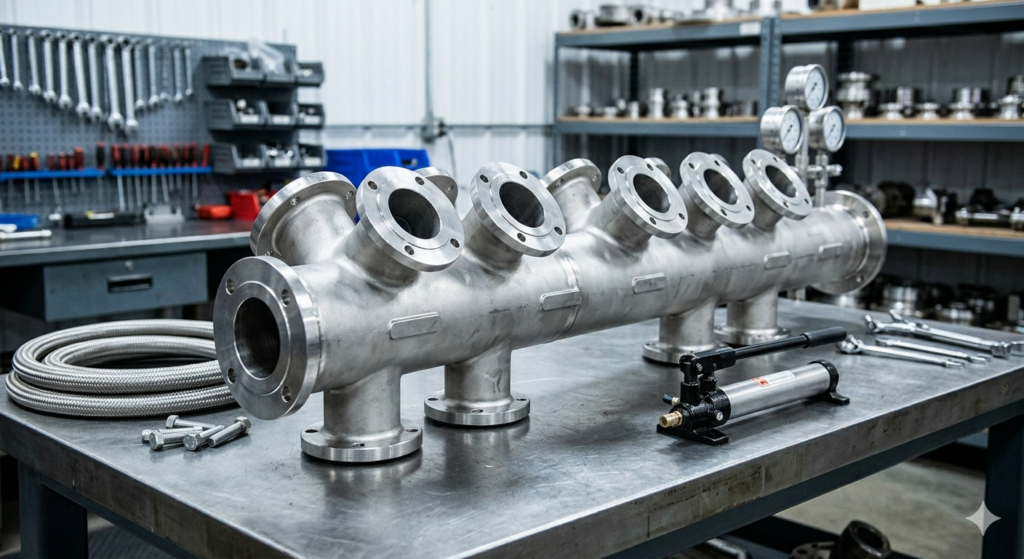 hard chrome plate manifold