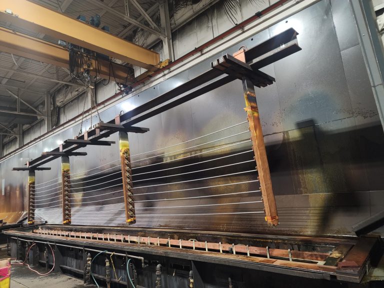 horizontal electroplating